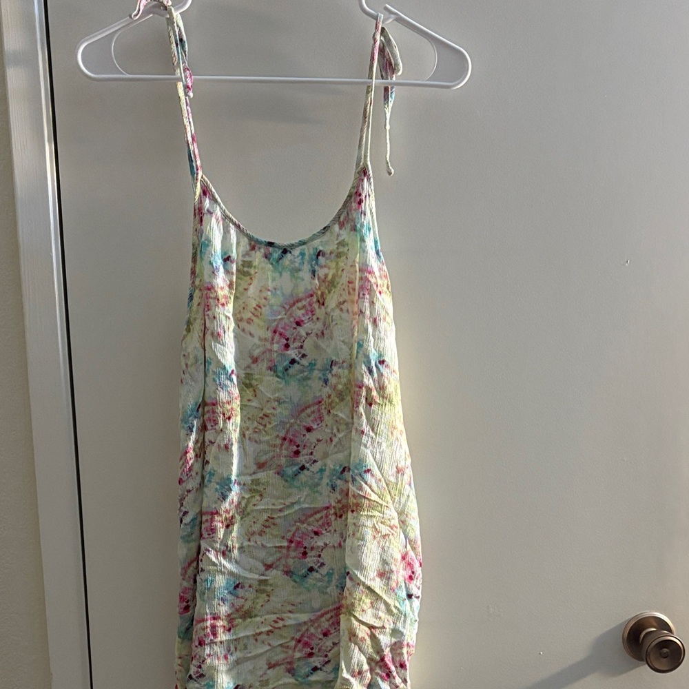 Forever 21 Pastel Tie-Dye Tank Top